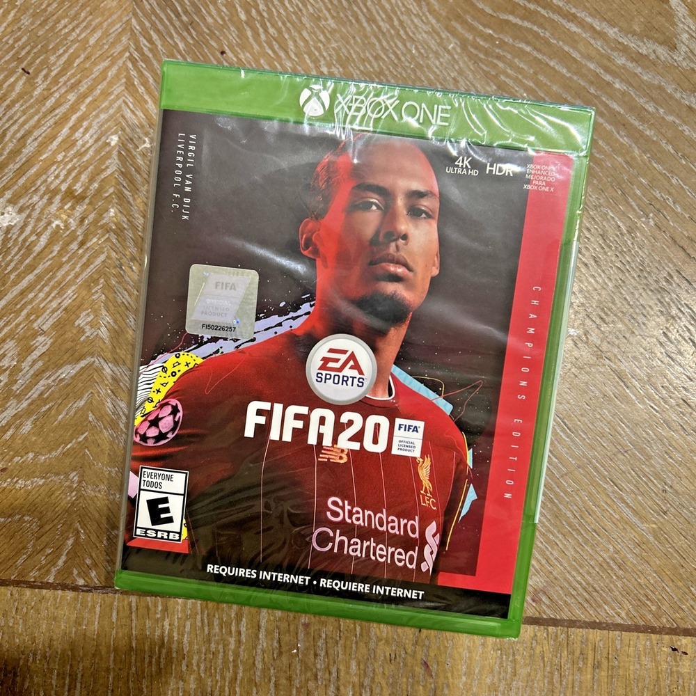 FIFA 20 Champions Edition XBOX ONE, BRAND NEW, Sealed, Virgil Van Dijk Liverpool